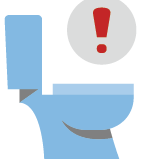 Difficulty passing urine