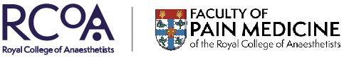RCoA and Faculty of Pain Medicine logos