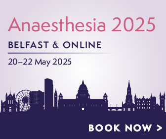 Anaesthesia 2025 advert