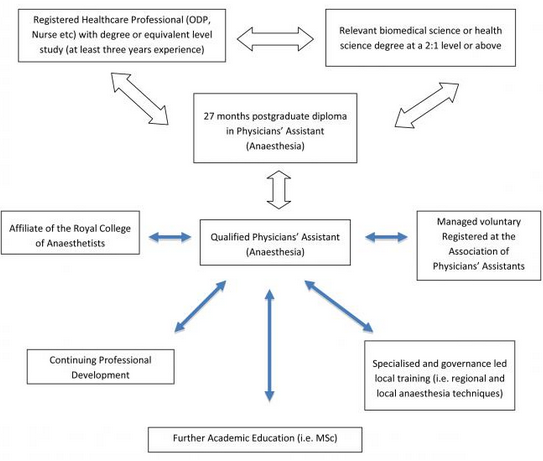 Anaesthesia associates pathway