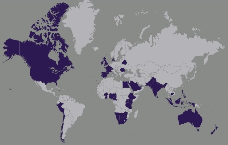 Distribution of the e-SAFE resource