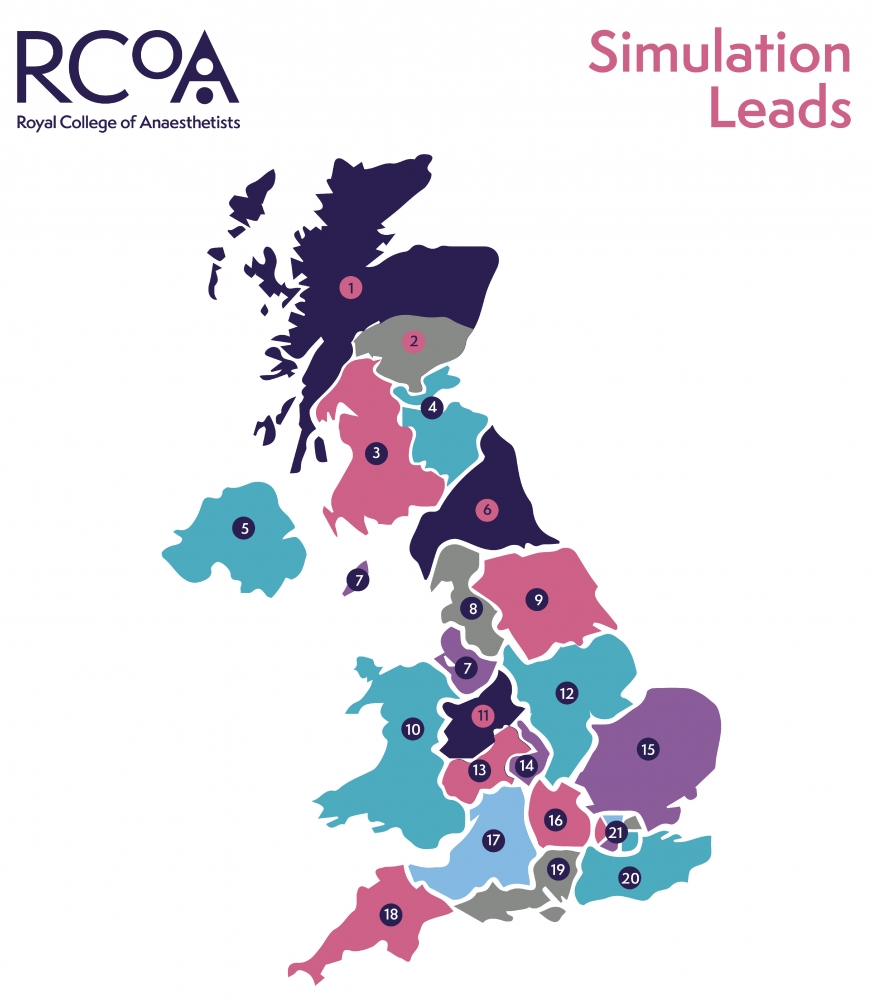 Simulation Leads Map