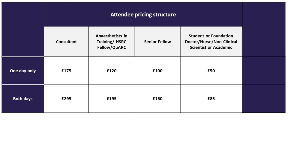 Pricing Table 2023