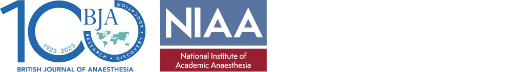 BJA100 and NIAA Logos