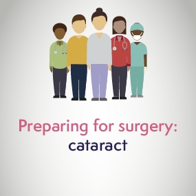 Preparing for surgery: cataract cover