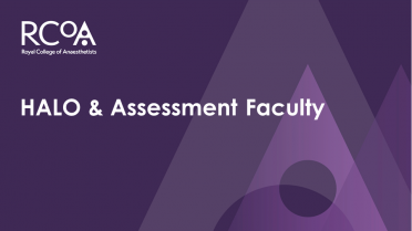 HALO & Assessment Faculties presentation