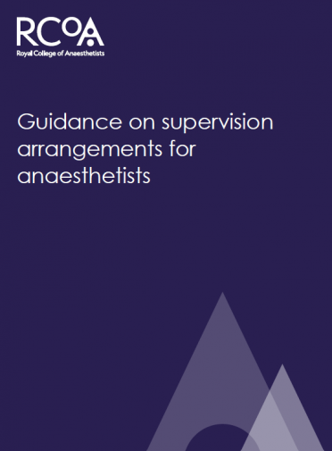 Supervision guidance front cover