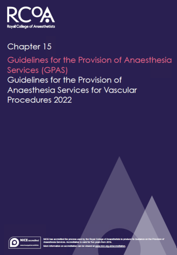 Front cover of GPAS vascular chapter