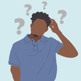 Becoming confused after an operation icon