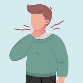 Sore throat icon