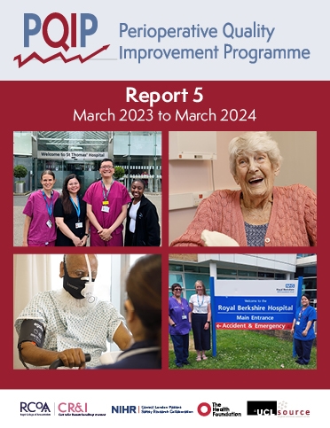 PQIP 5th Cohort Report cover 