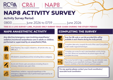 NAP8 Activity Survey Pre-Launch Poster