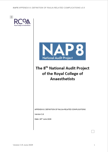 NAP8 Definitions RA